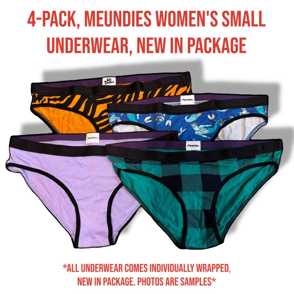 MeUndies Women's Small Underwear Set